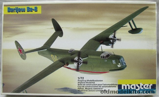 Master Modell 1/72 Beriev Be-6 Seaplane - (ex-KVZ), 1022 plastic model kit